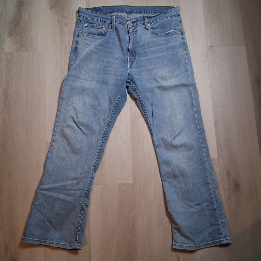 Levi Strauss & CO. Jeans 527 Mens 36x30 Blue Water Less